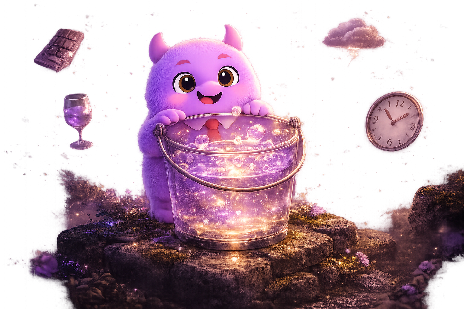 Abstract visualization of migraine triggers and patterns