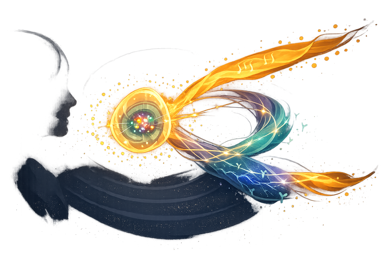 The hypothalamus as a luminous nexus &mdash; two intertwined energy streams representing the shared origin of migraine and hot flashes