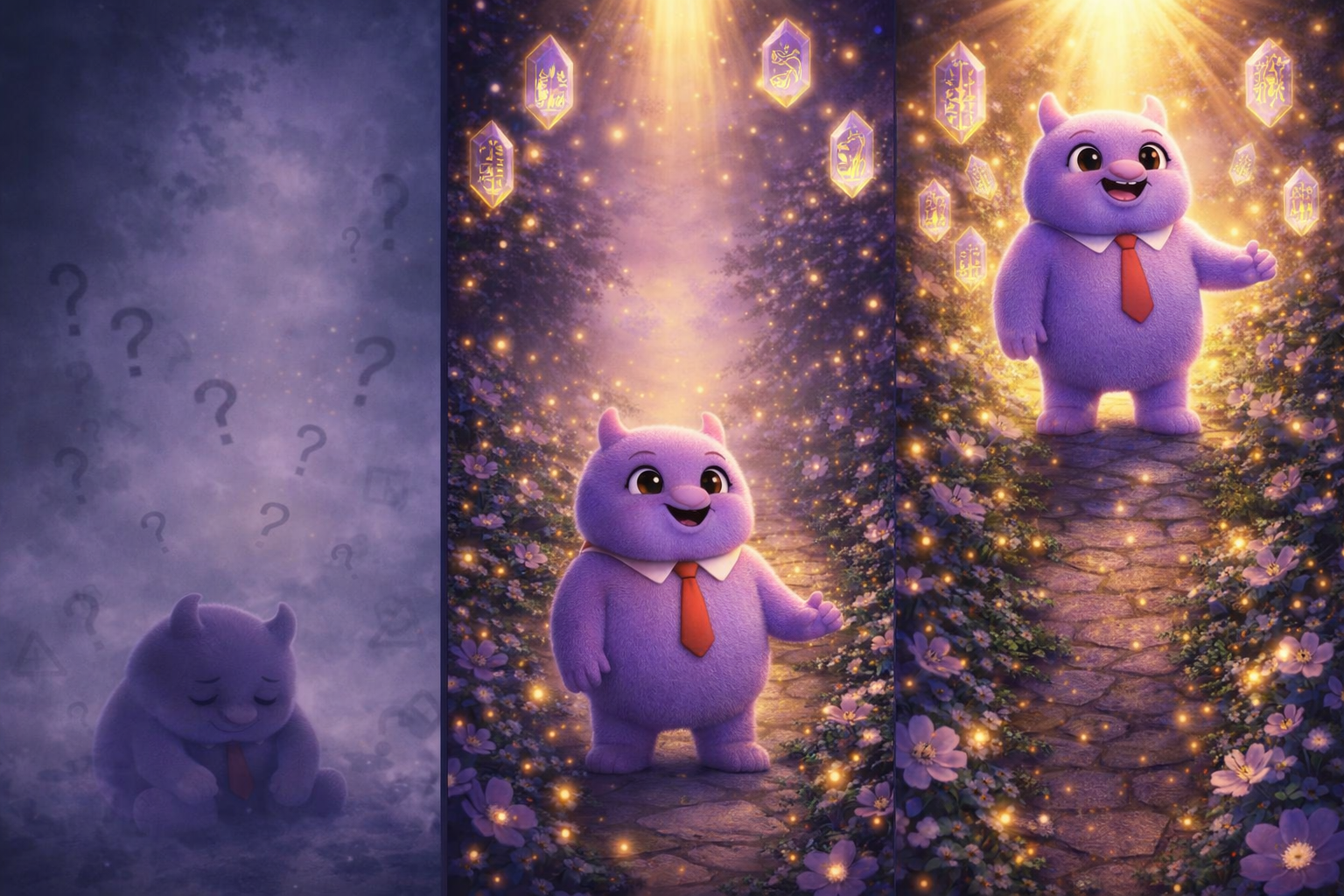 Mi with growing confidence scale