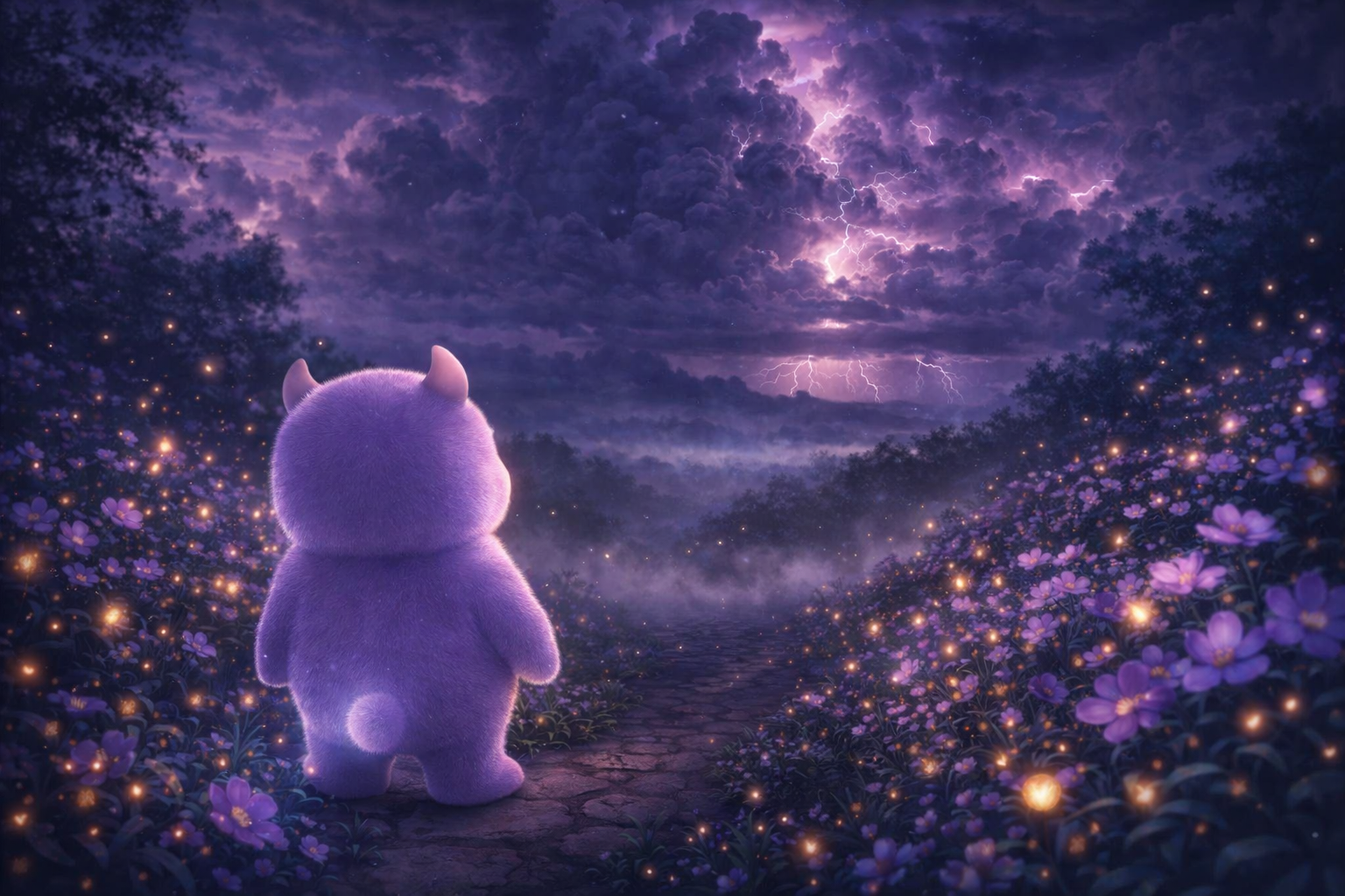 Mi looking at storm clouds gathering on the horizon