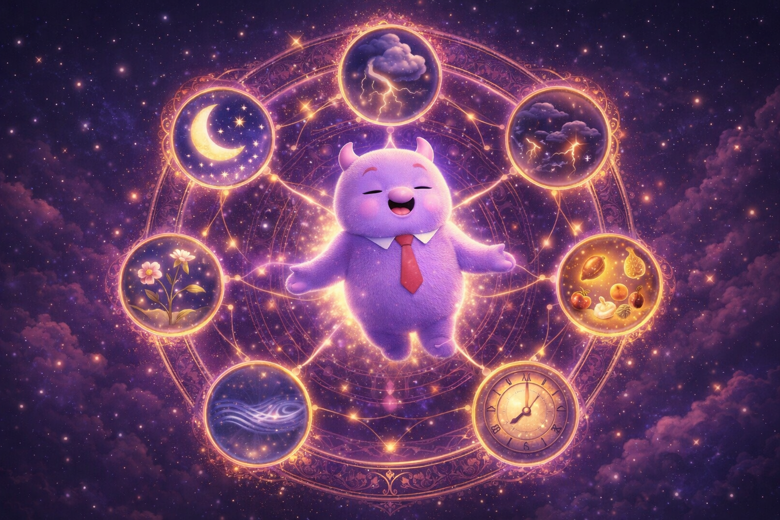 Six trigger domains surrounding Mi